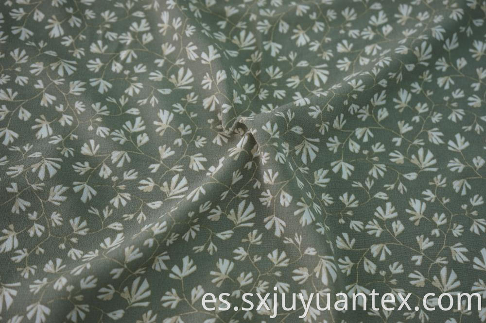 Eco-Vera Crepe Print Fabric